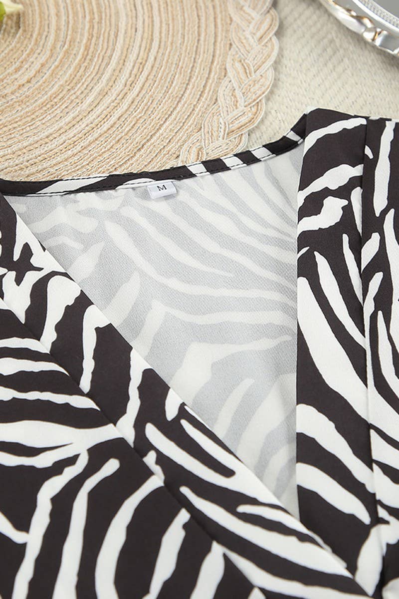 CWSPJ0379_SATIN STRIPE PRINT CARDIGAN PAJAMAS TWO-PIECE SET