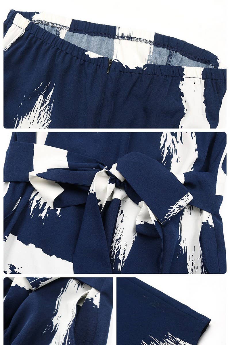 CWSJS0638_PRINTED TUBE TOP WIDE LEG JUMPSUIT