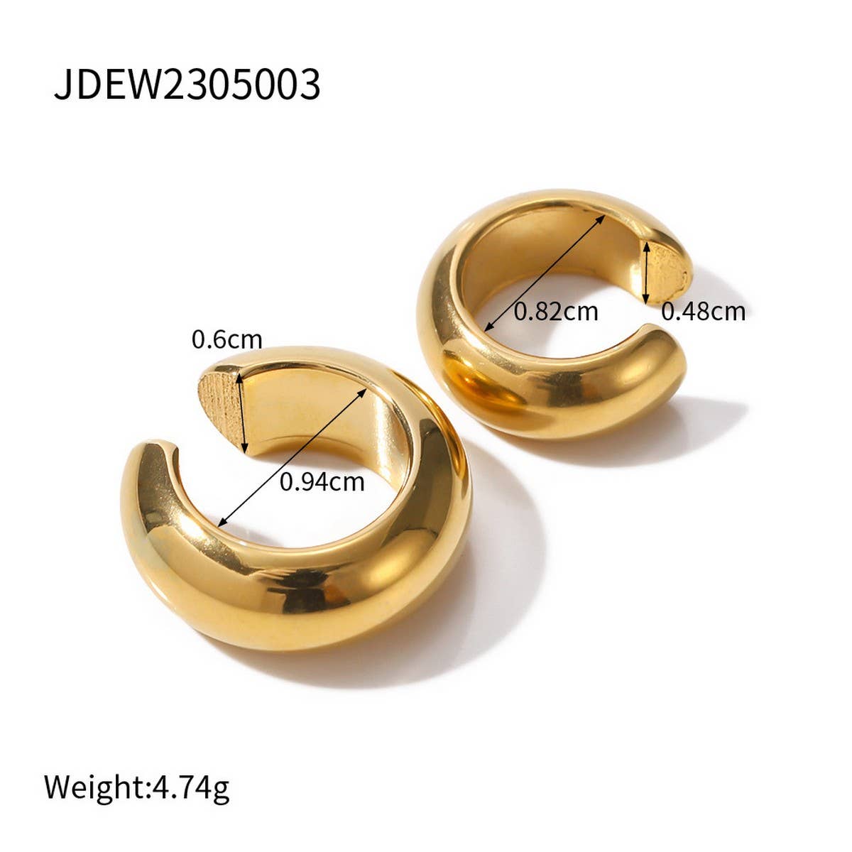 WOMEN'S POPULAR ALL-MATCH CIRCLE EARRINGS