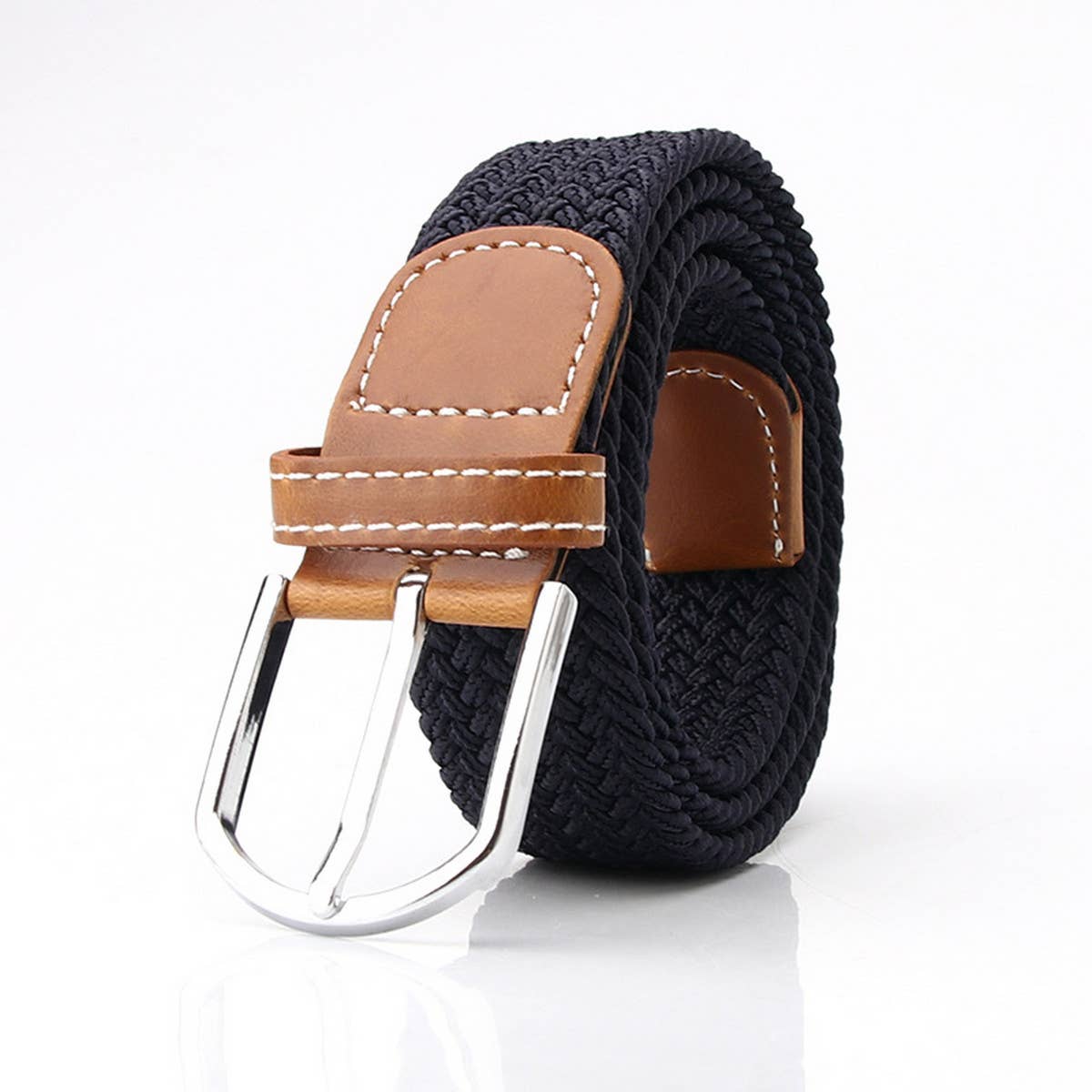 CWABE0940_WOMEN'S CASUAL PIN BUCKLE CANVAS BELT