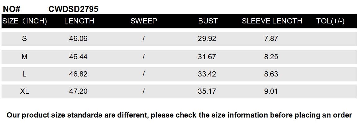 CWDSD2795_Smocking Detailed Short Sleeve Dress