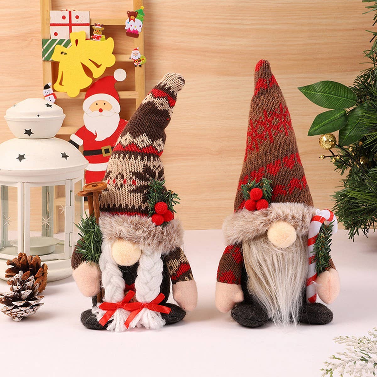 RUDOLPH DWARF DOLL FACELESS DOLL DOLL ORNAMENTS