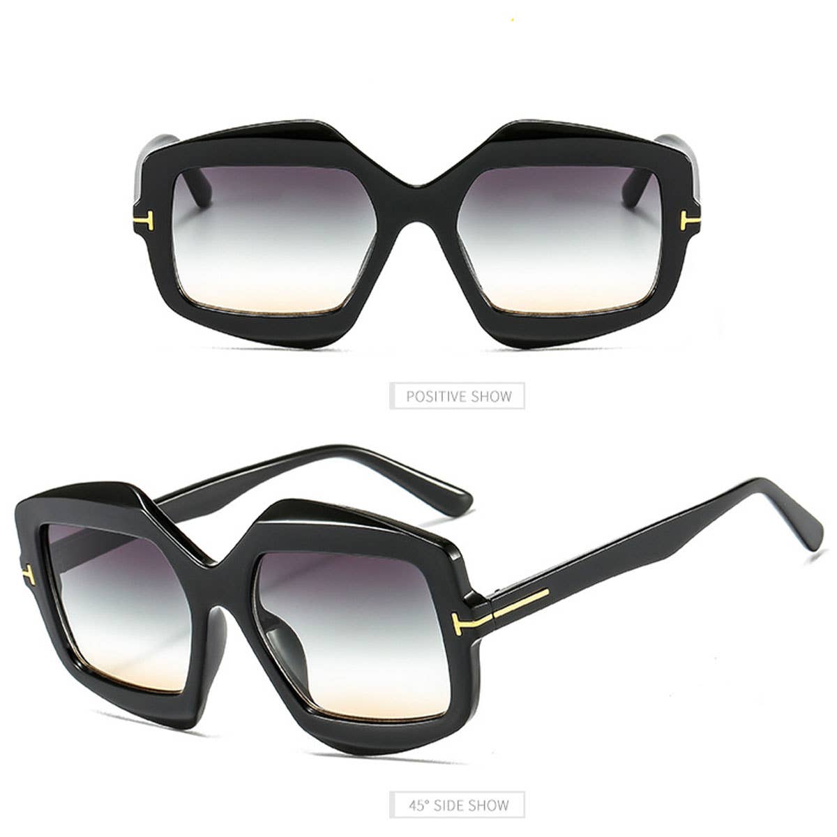 NEW T-SHAPED IRREGULAR TRENDY COLORFUL SUNGLASSES_CWASG0377