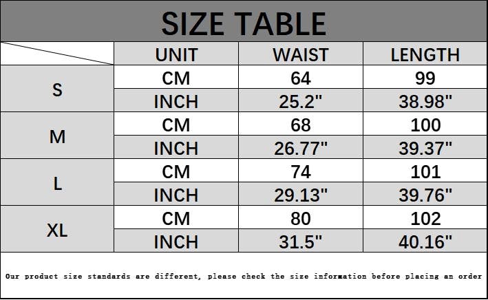 A long skirt with a high waist and ruffled hem