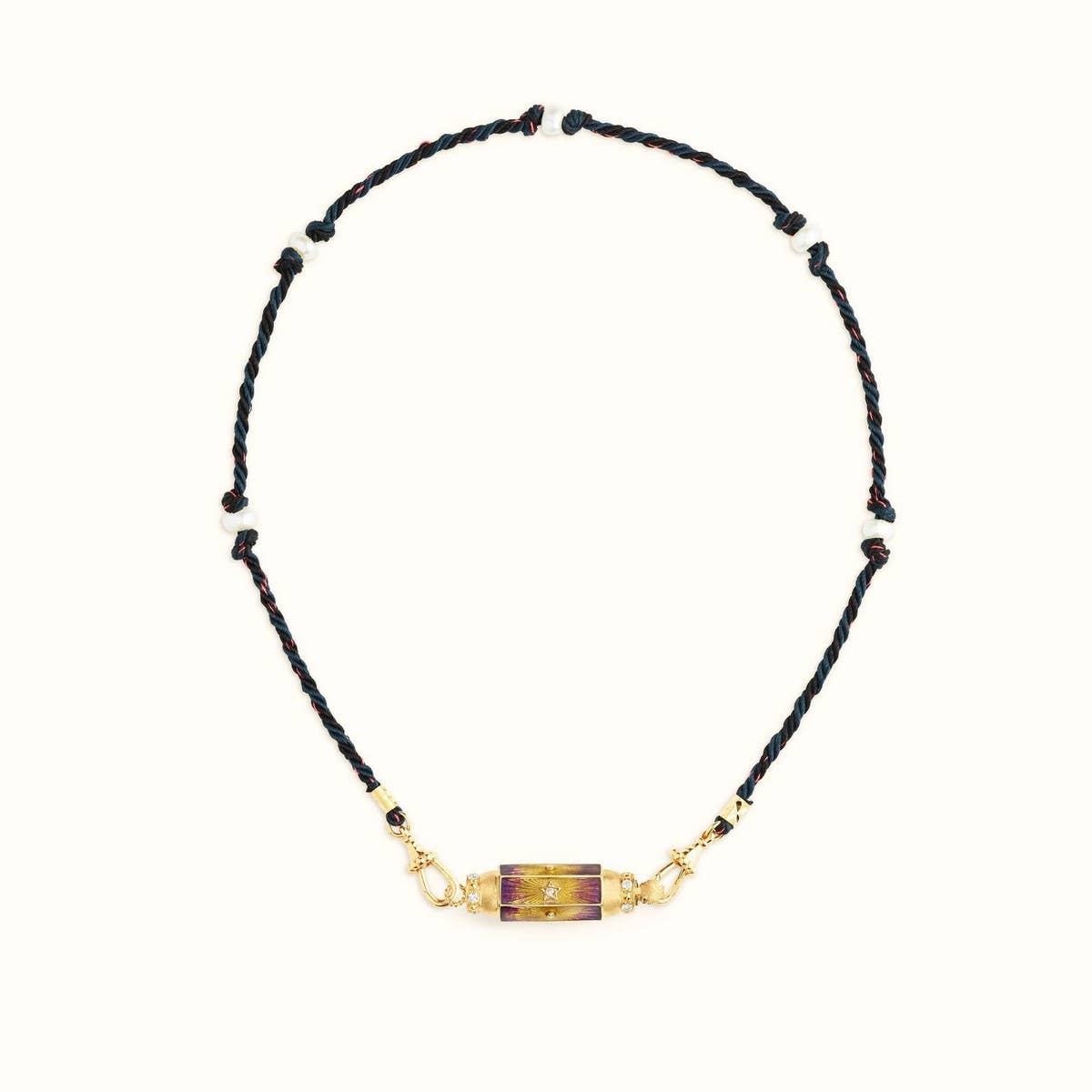 BOHEMIAN COLORFUL TAROT PENDANT NECKLACE_CWMM3794