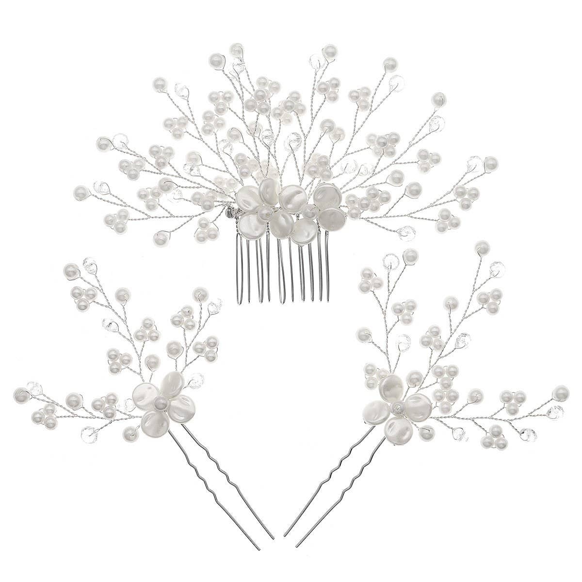 HANDMADE U-SHAPED BRIDAL HAIR ACCESSORIES
