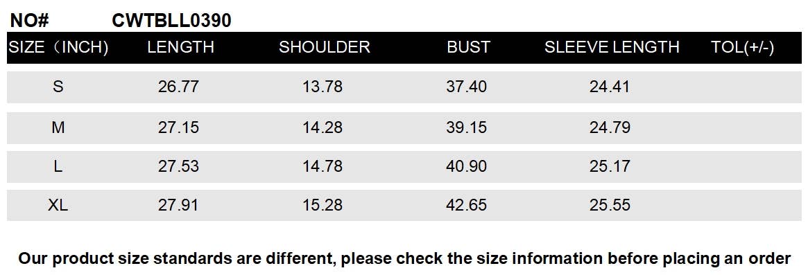 CWTBLL0390_Round neck Long Sleeve Ruffle Detailed Blouse