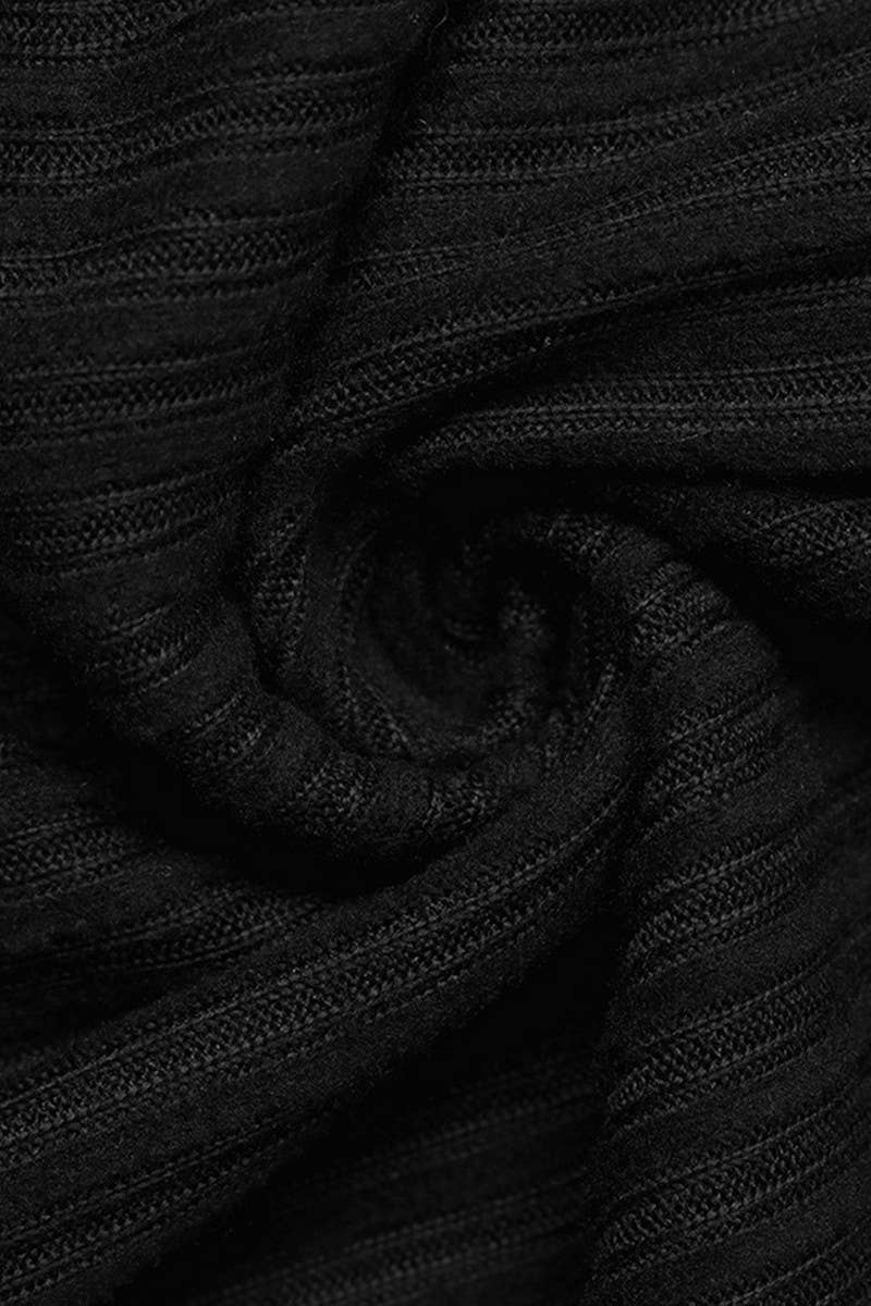 CWTBLL00748_SEXY OPEN-BACK BOW DESIGN LONG-SLEEVED T-SHIRT