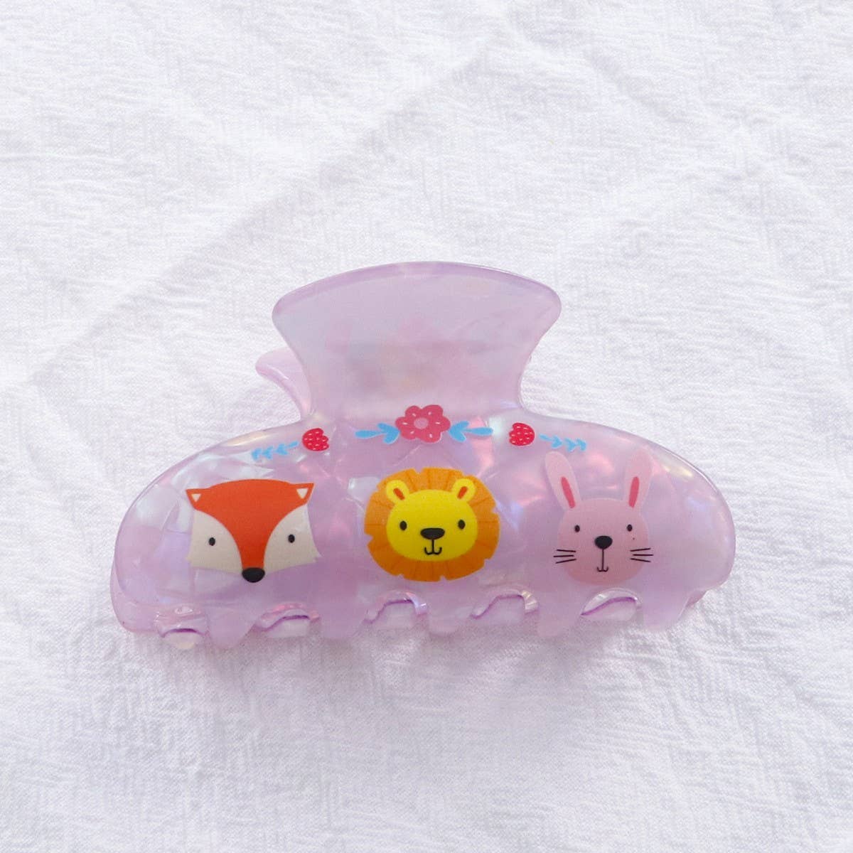 CWAHA5145_SIMPLE SWEET AND CUTE ANIMAL PRINT HAIRPIN