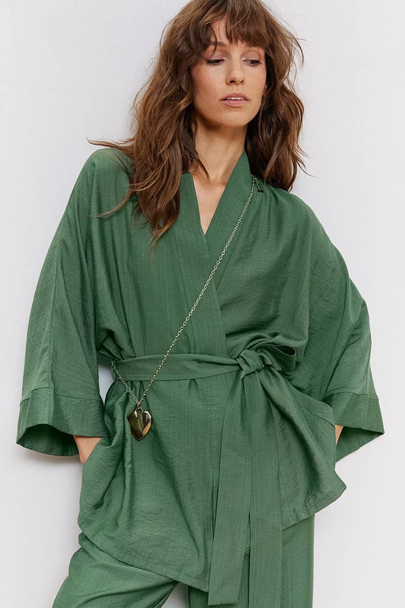 CWSPJ0253_LONG-SLEEVED ROBE AND PANTS HOME TWO-PIECE SET