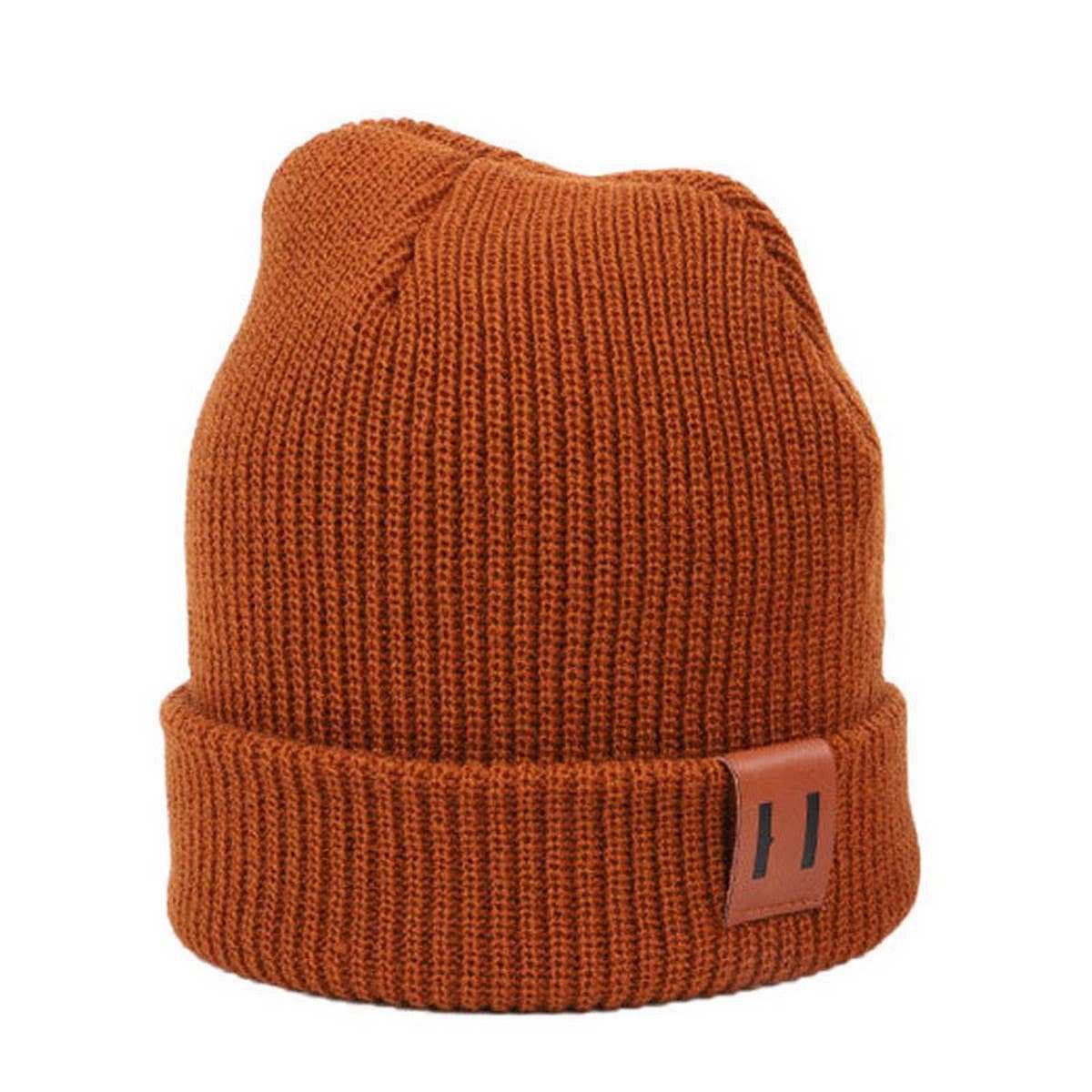 NEW WINTER PIG NOSE LABEL BABY KNITTED HAT_CWAH1748