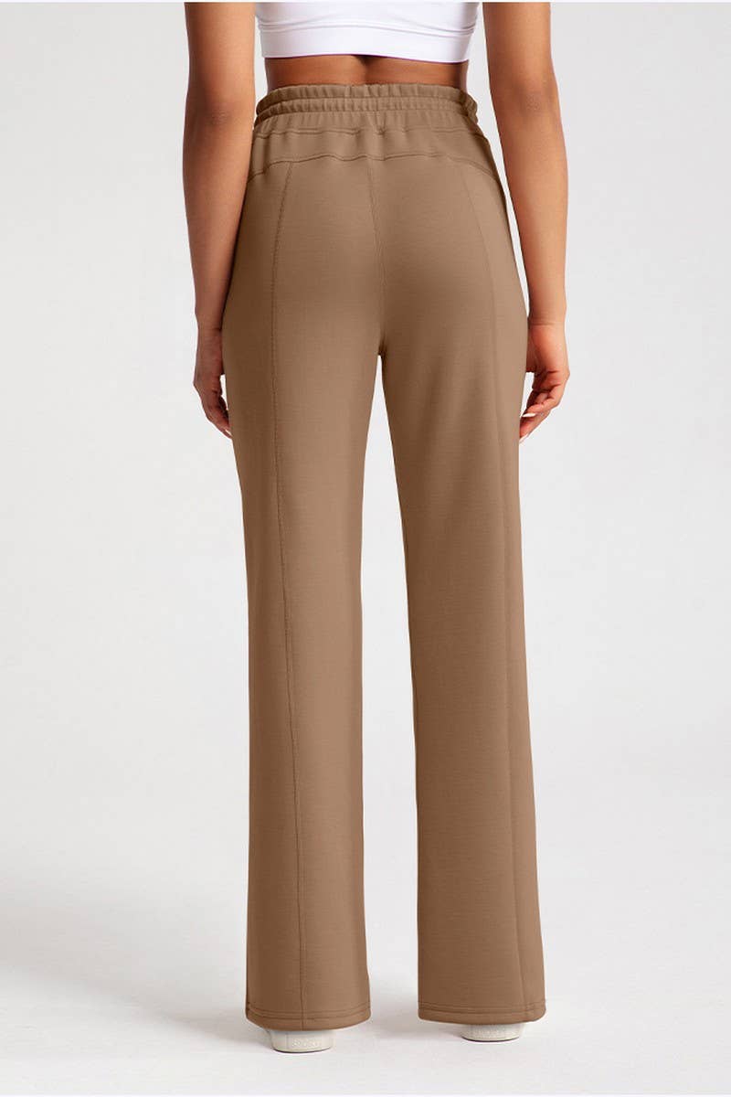 CWBLP1508_MODAL HIGH WAIST LOOSE RUNNING SPORTS PANTS