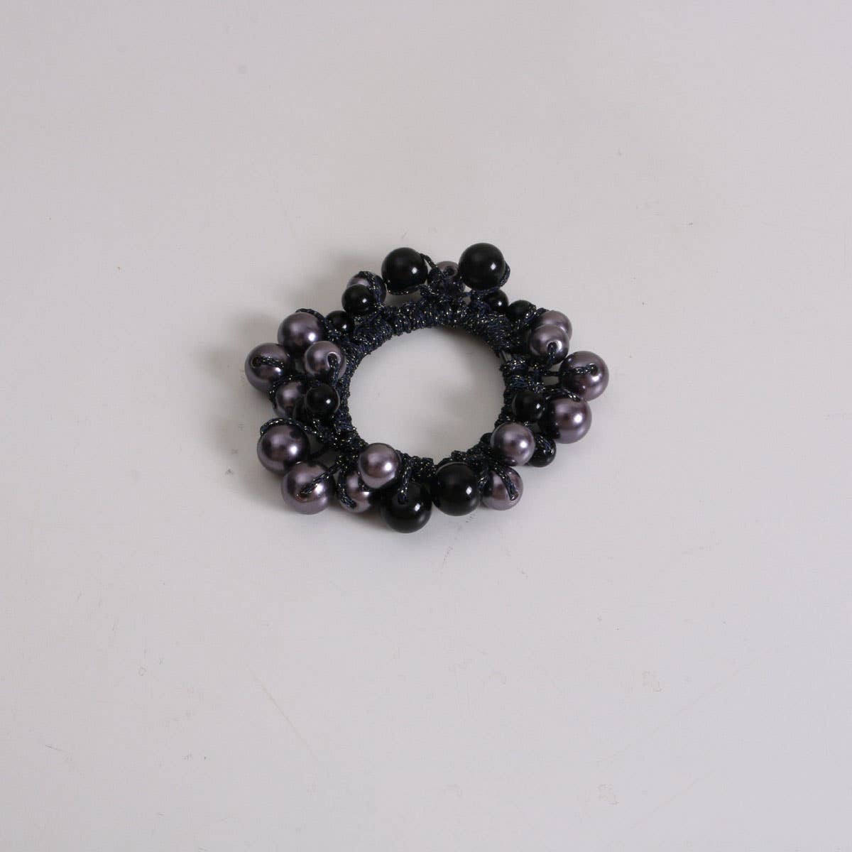 Pearl Hair Tie Boho Bun Holder for Women_CWAHA6762