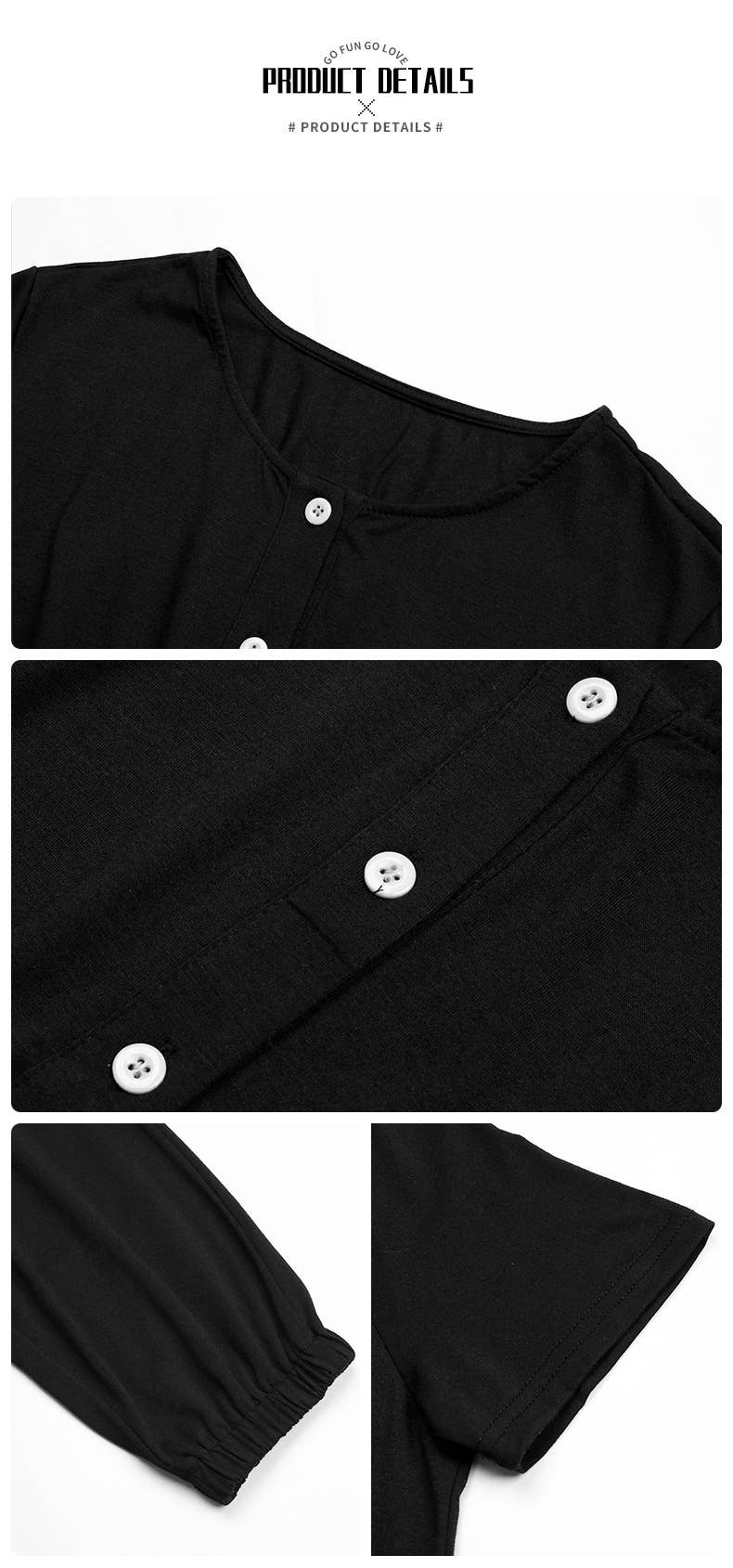 BLACK THIGH-HIGH WAISTED JUMPSUIT