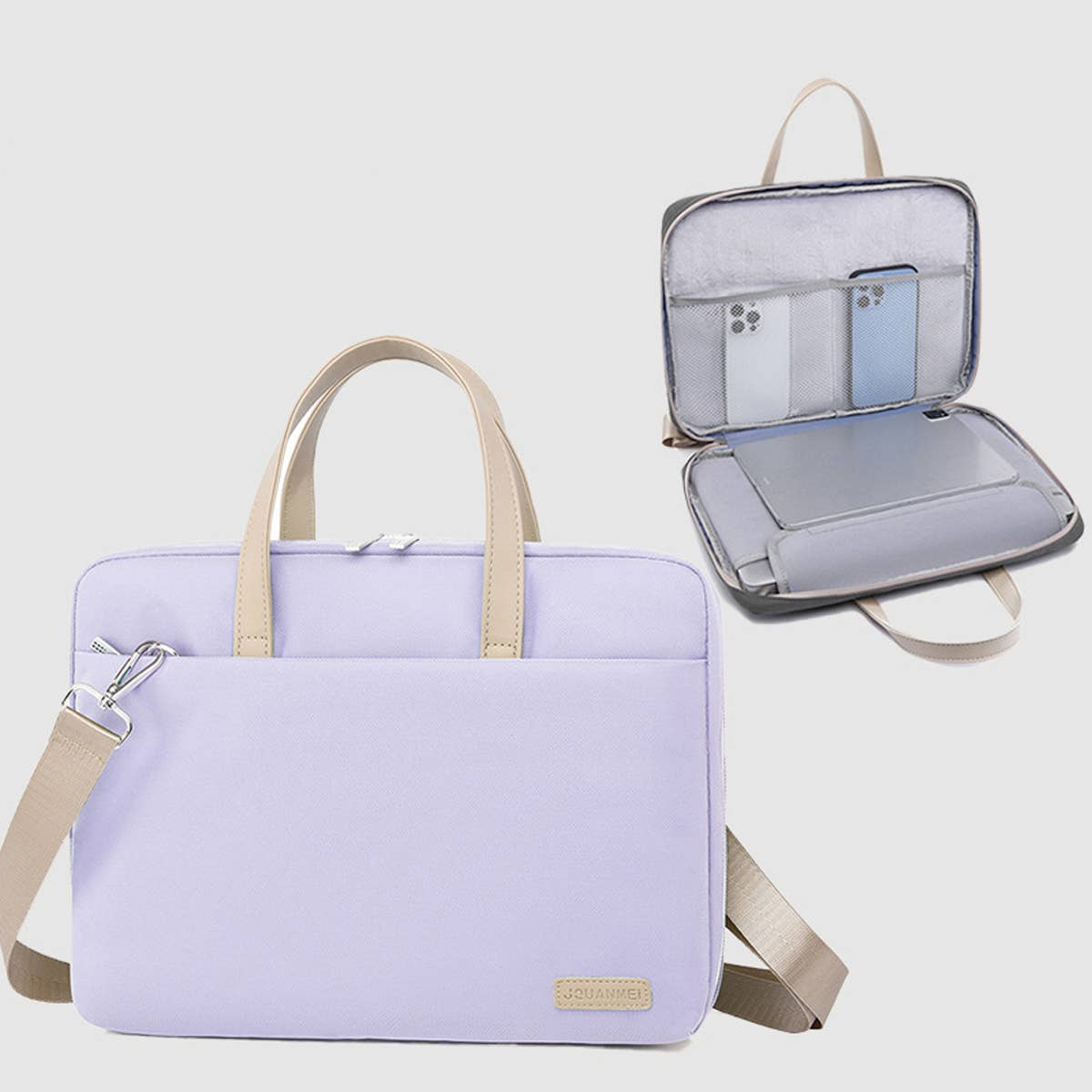 SHOULDER 16 INCH PORTABLE BRIEFCASE LAPTOP BAG_CWAB2170
