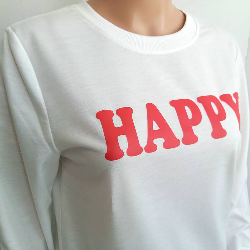 Basic letter-printed pullover hoodie