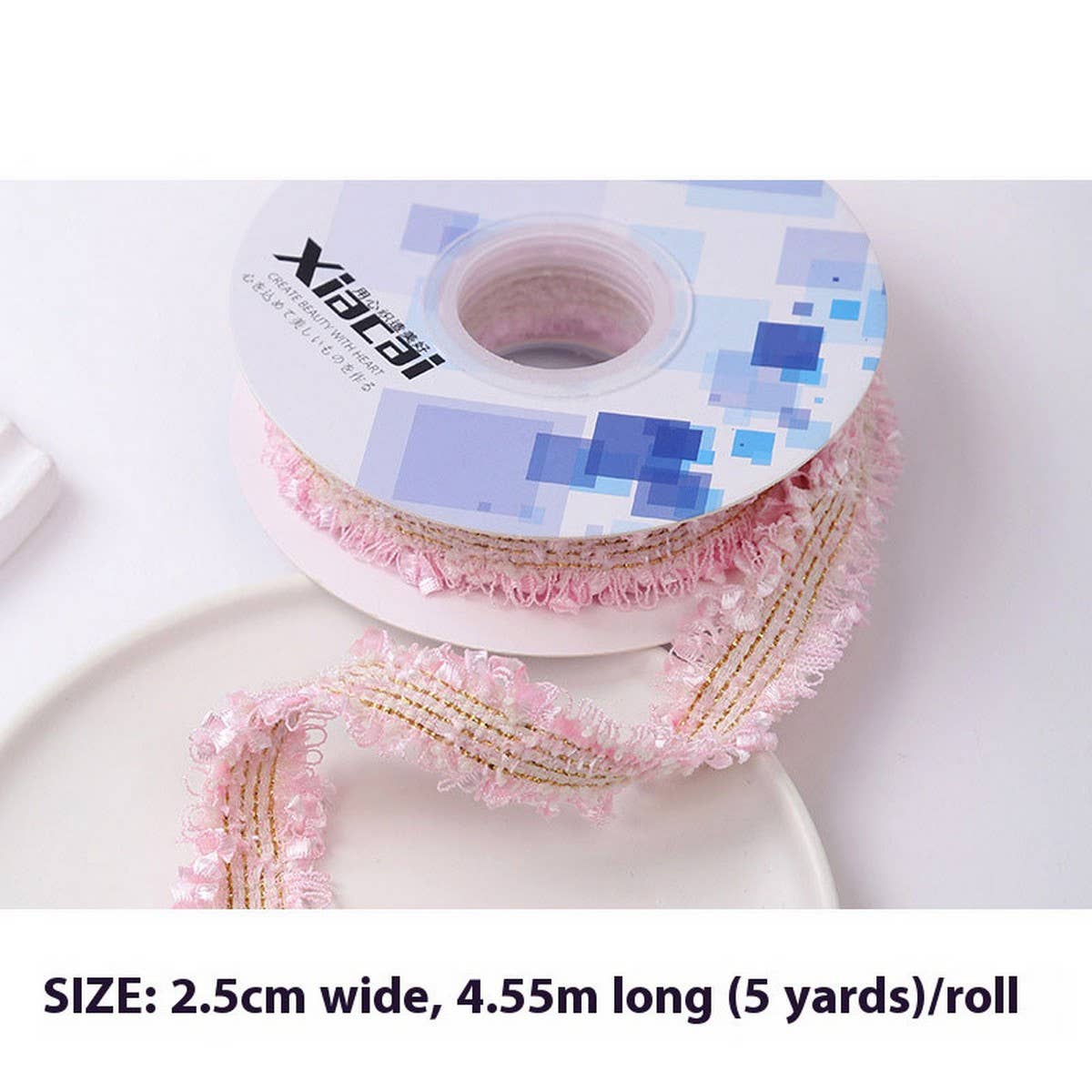 RIBBON TWEED BOUQUET FLOWER WRAP DIY RIBBON