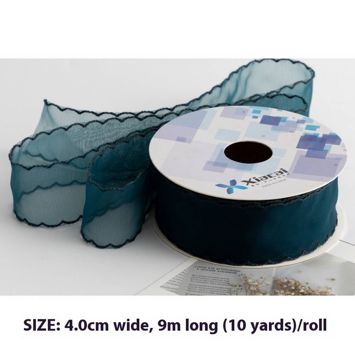 CURVED LACE HANDMADE MATERIALS DIY RIBBON