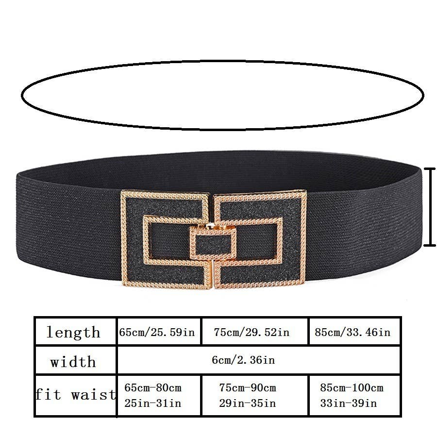 Loose belt women fashion all stretch rhinestone waist seal