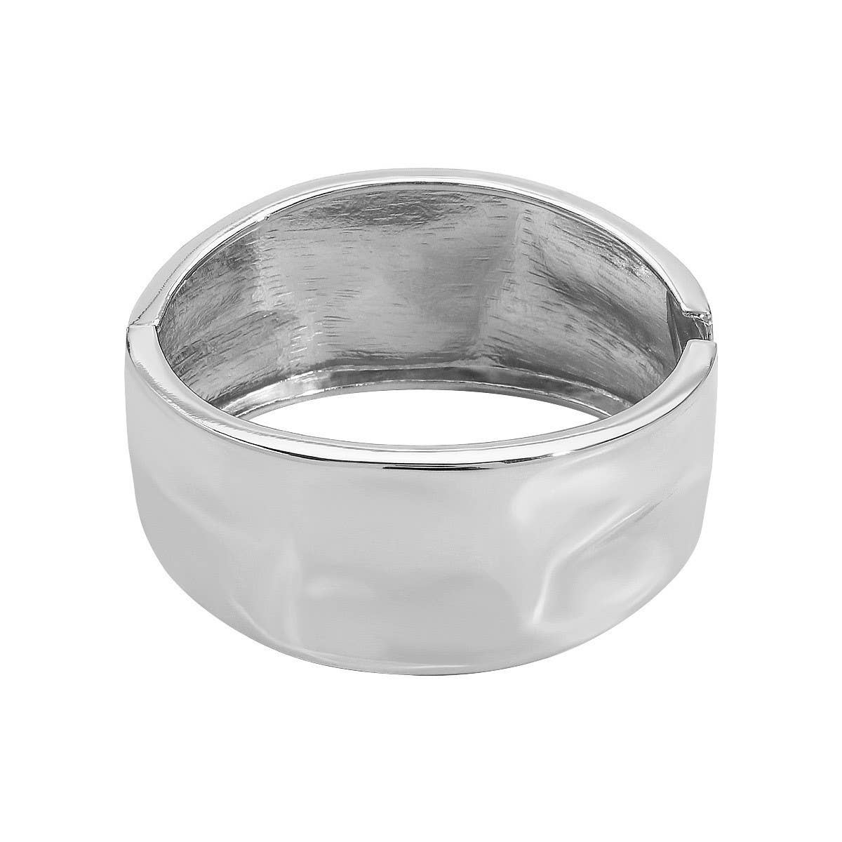 NEW METAL GEOMETRIC SMOOTH SPRING BRACELET