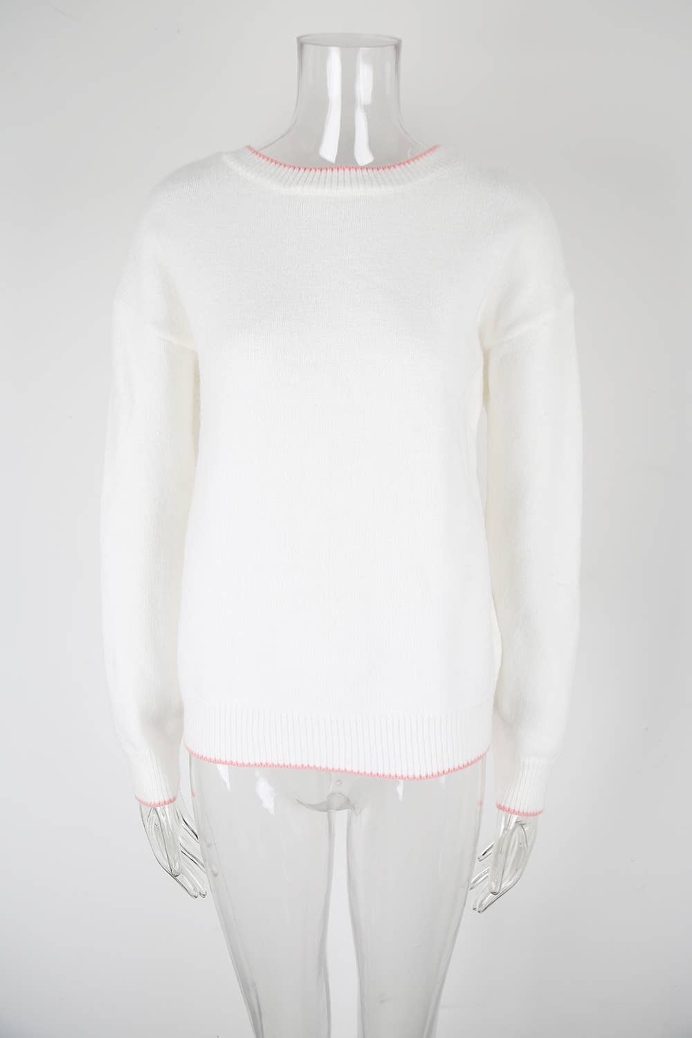 Bowknot is lace-up back sexy back sweater