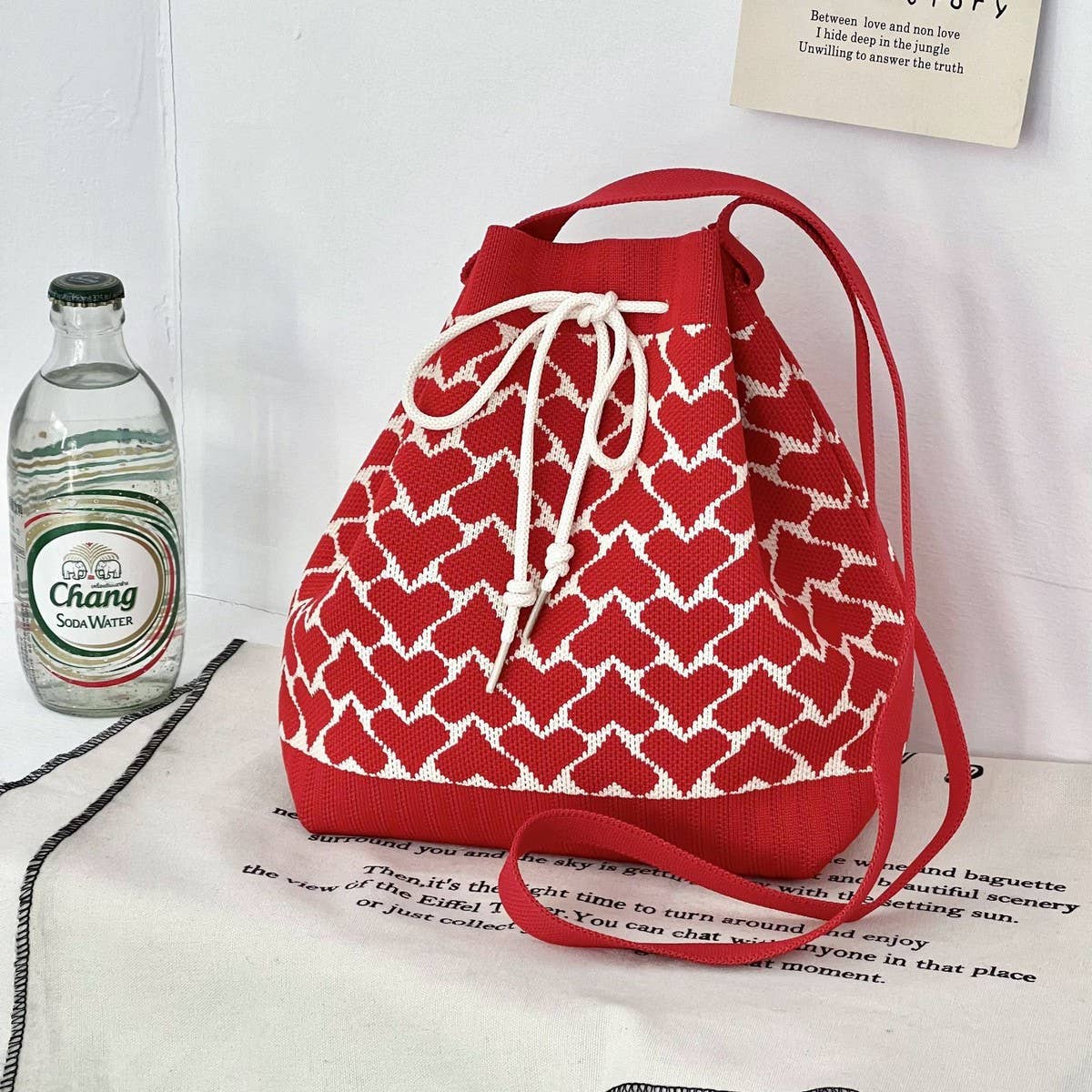 2024 NEW FASHION LOVE CROSSBODY BUCKET BAG_CWAB3086