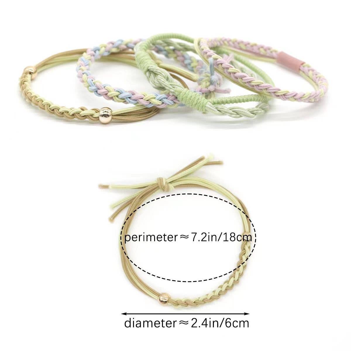 POPULAR HAND-WOVEN RETRO HAIR SCRUNCHIES_CWAHA2714