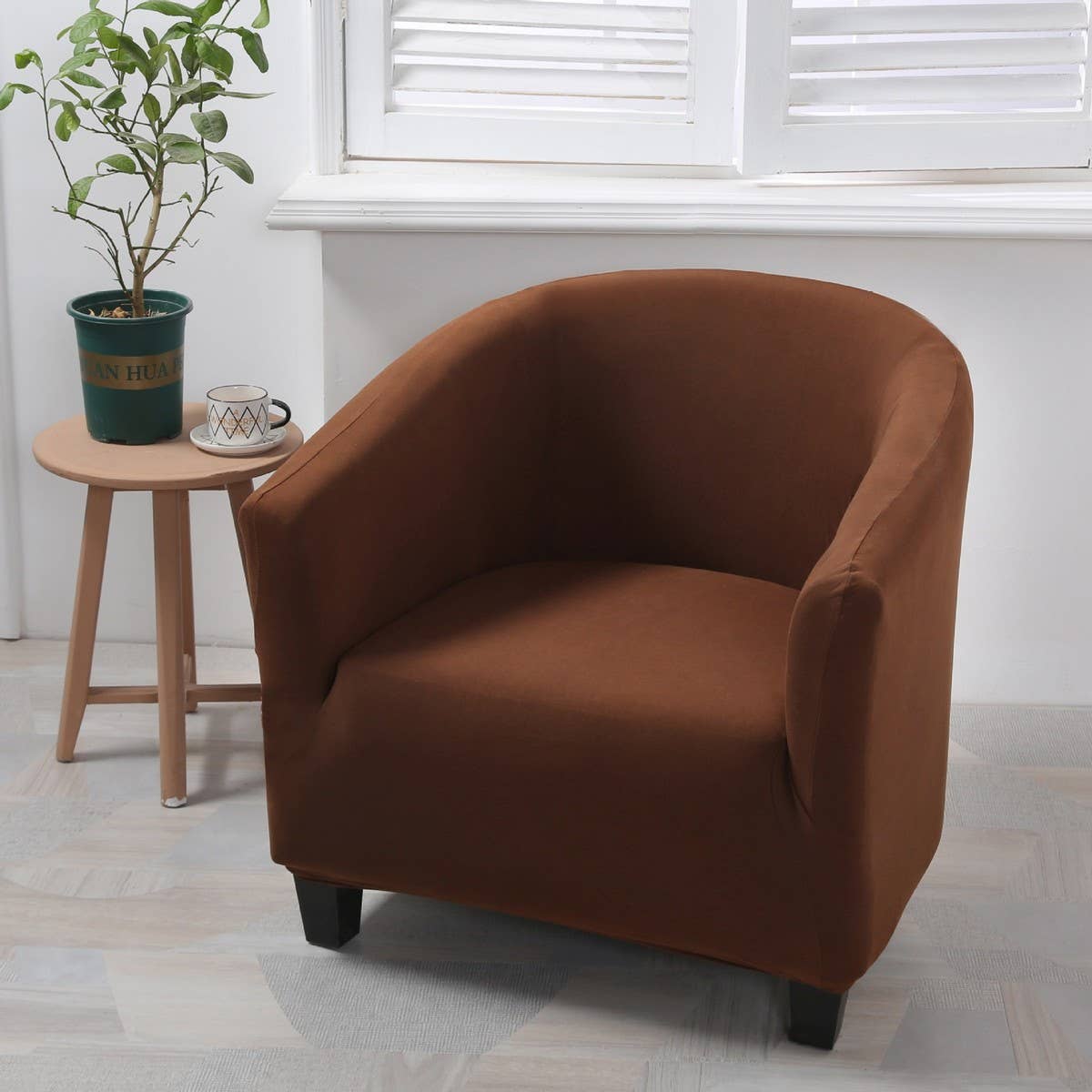 Single Sofa Chair Cover, Small Round Fit_CWMM8319