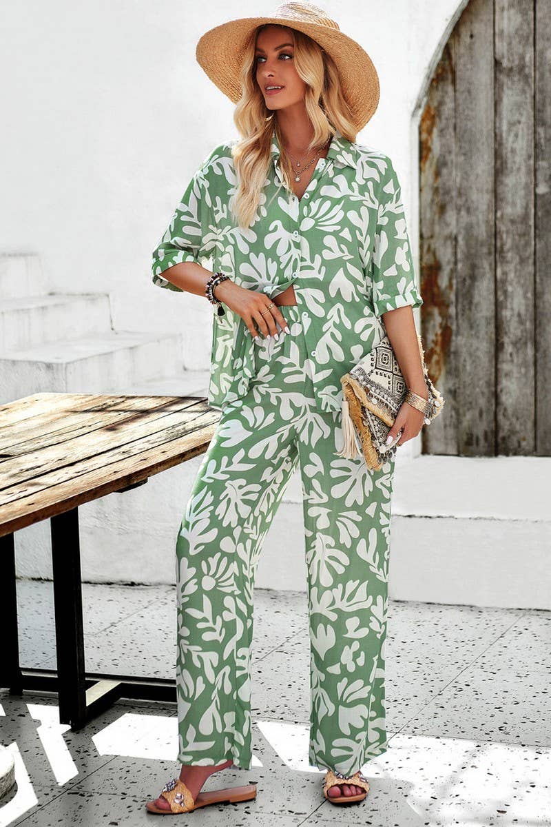 CWSS1073_SPRING AND SUMMER CASUAL COMFORT PRINTED SET