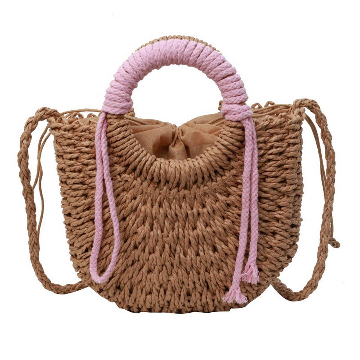 SIMPLE SHOULDER CROSSBODY BEACH HANDBAG_CWAB2318