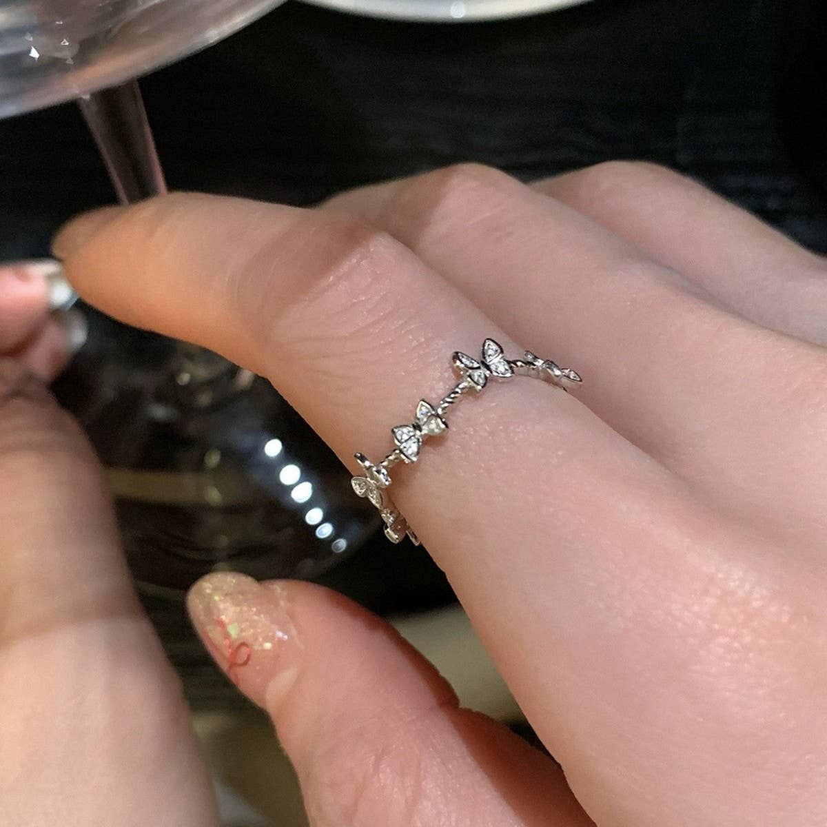 HIGH-END AND ELEGANT BUTTERFLY RING FOR WOMEN