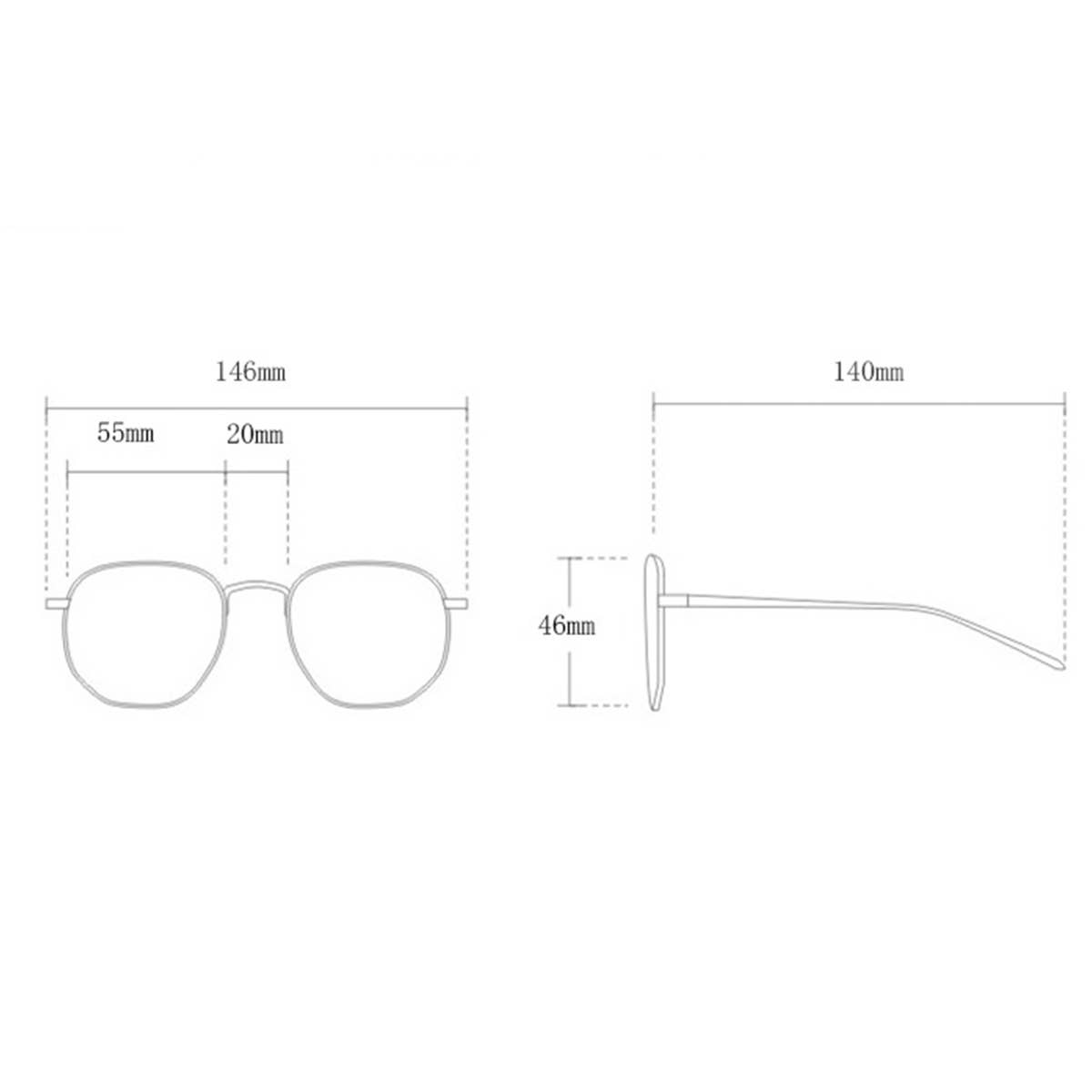 SIMPLE ANTI-UV STREET STYLE SUNGLASSES