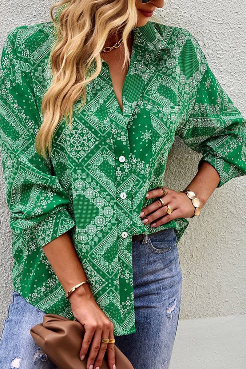 CWTBLL3762_FOUR SEASONS TEMPERAMENT COMMUTER SHIRT