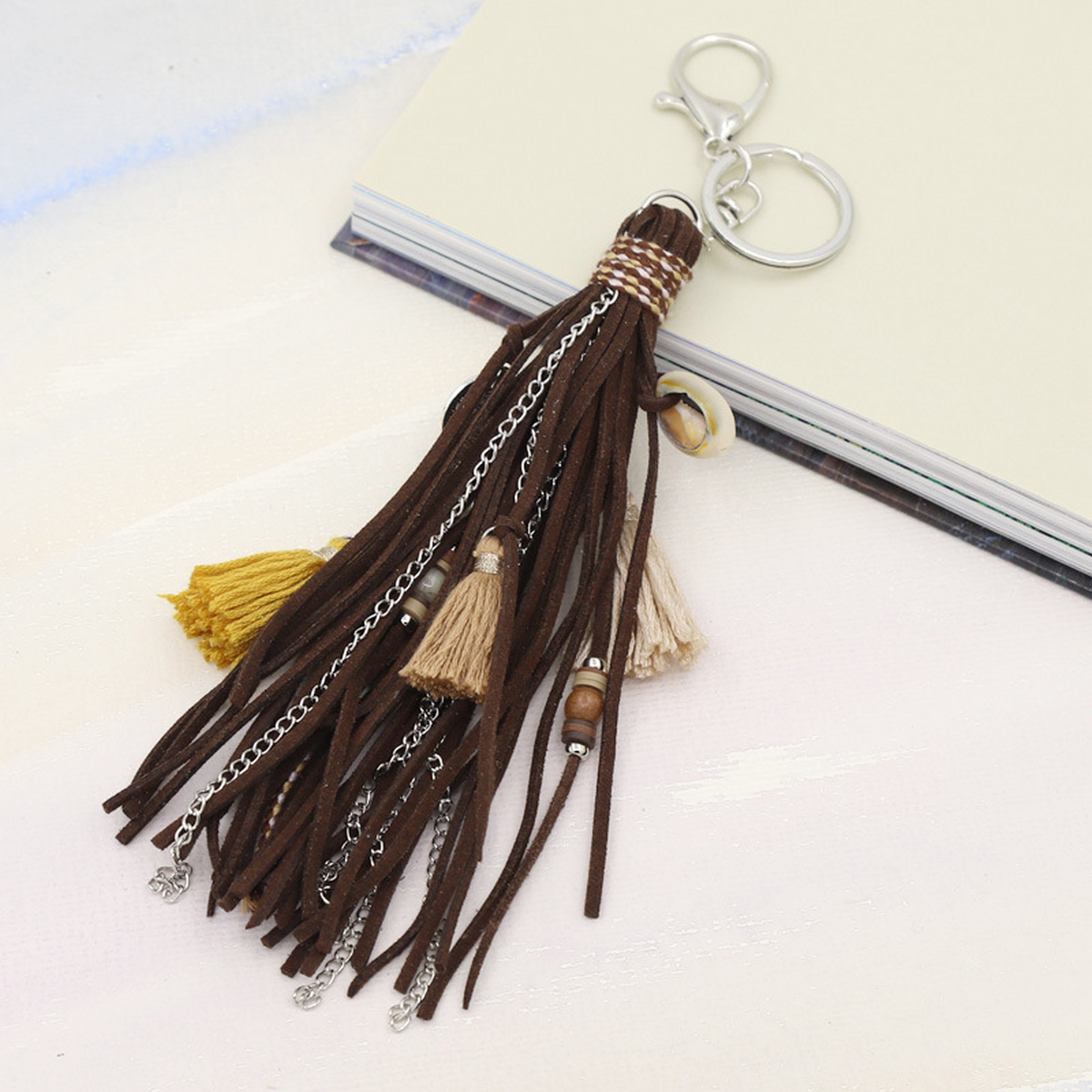 CUTE BOHEMIAN STYLE KEYCHAIN BAG PENDANT