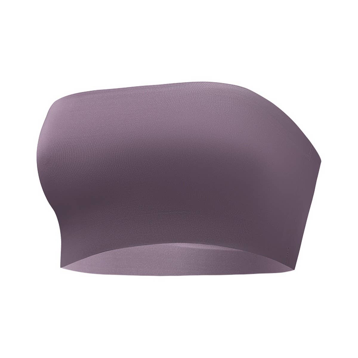 SEAMLESS PLUS SIZE CHEST WRAP STYLE GATHERING BRA