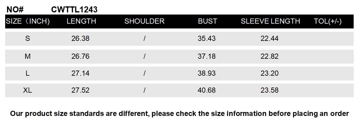 CWTTL1243_Crew Neck Pullover Casual Long Sleeve Top