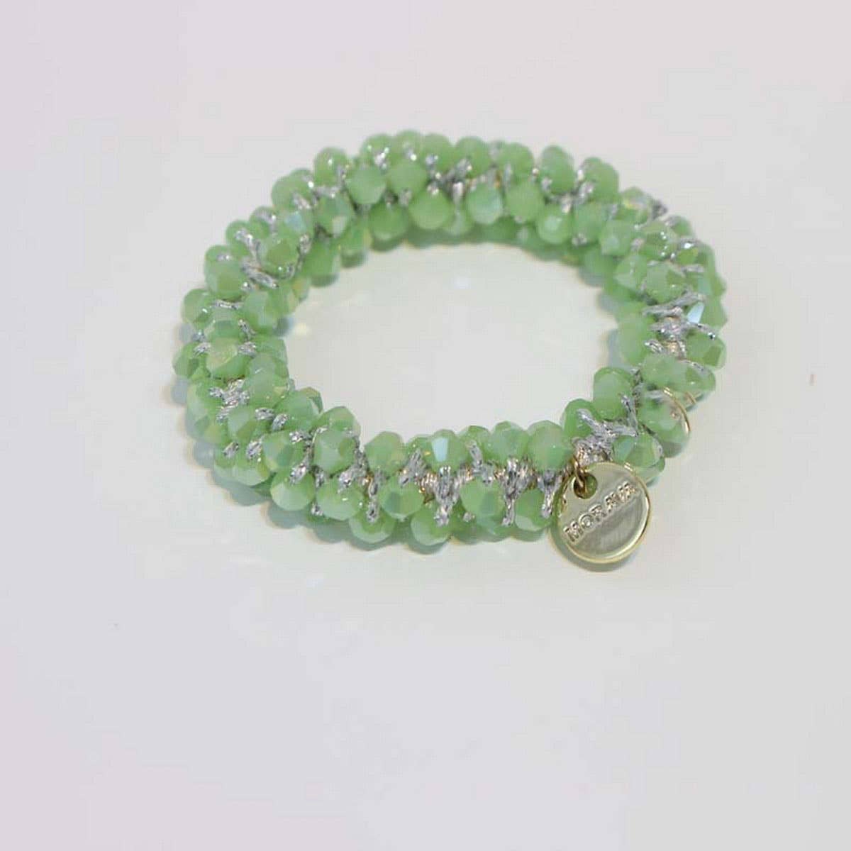 Cute Pearl Crystal Hair Tie Elastic Handmade Band
