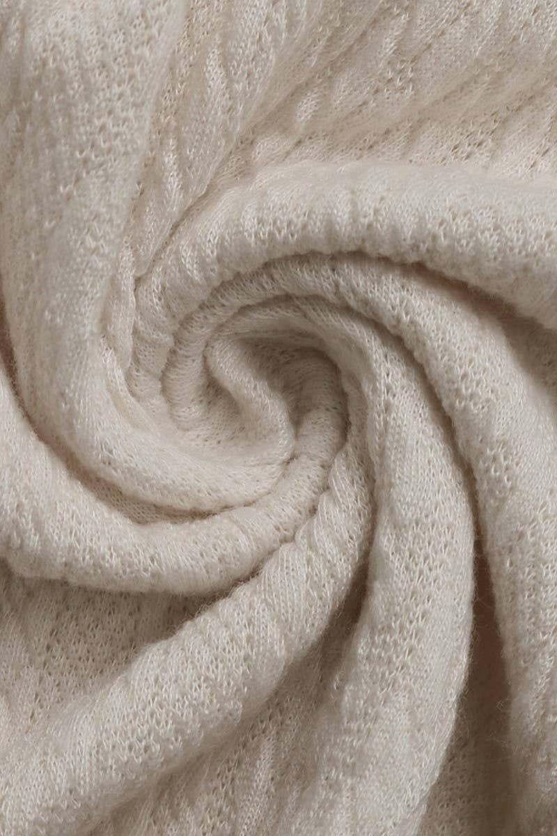 CWTBLL2029_PLAID PANEL LONG-SLEEVED ROUND NECK T-SHIRT