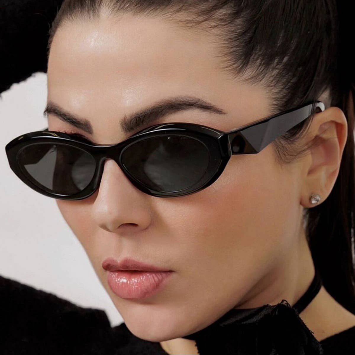 PERSONALIZED TRENDY SUNSHADE OVAL SUNGLASSES_CWASG0315