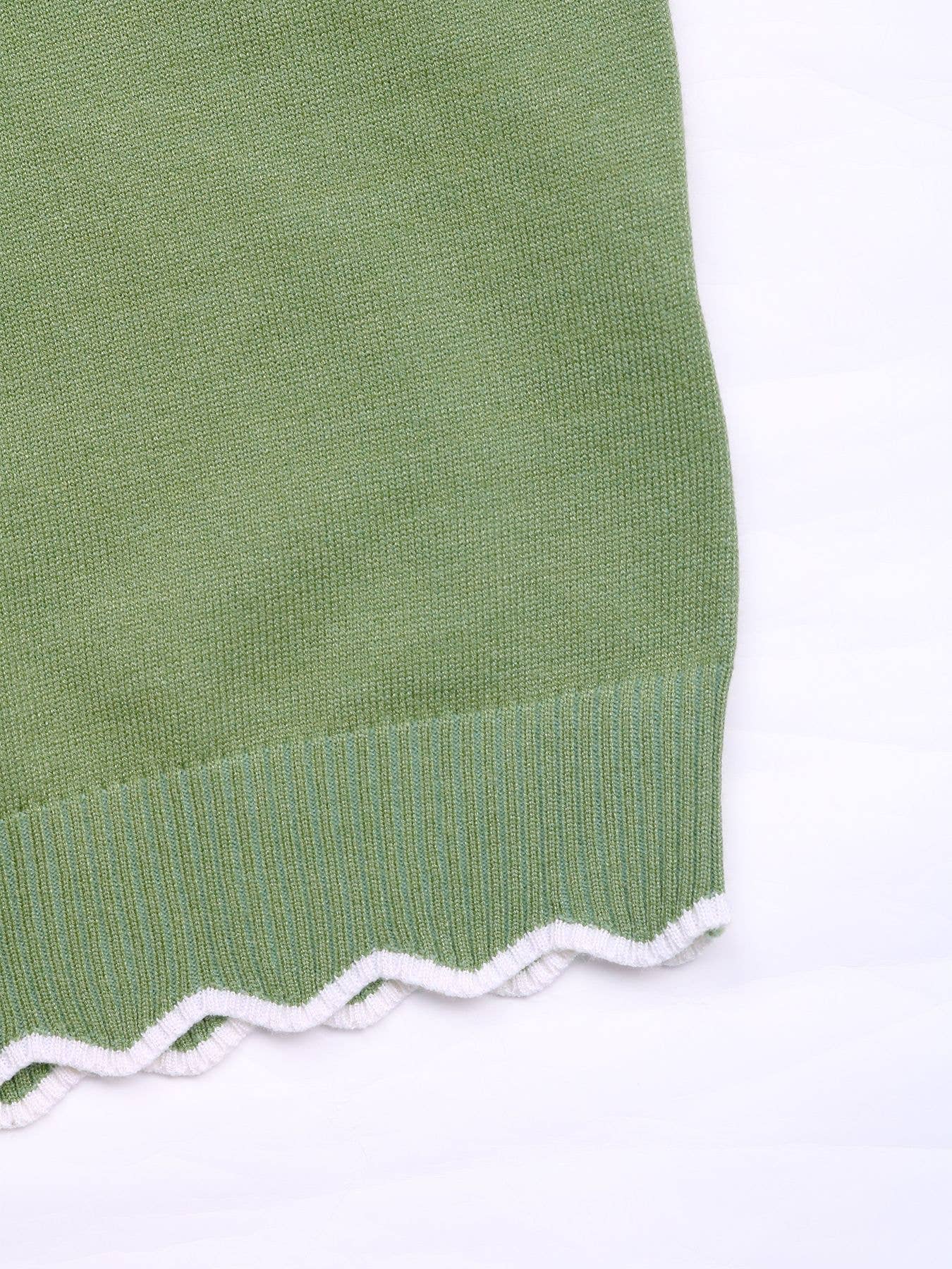 CREW-NECK PULLOVER SWEATER WITH ZIPPER CONTRAST