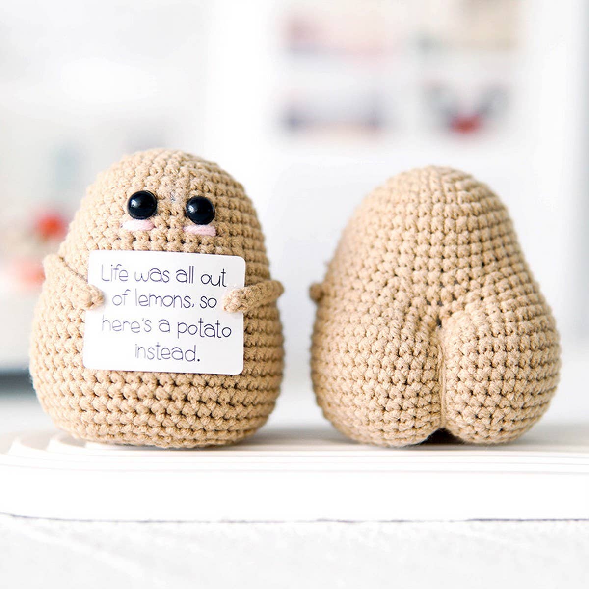 CWMM9274_FUNNY POTATO EXPRESSION PACK CROCHETED BUCKLE