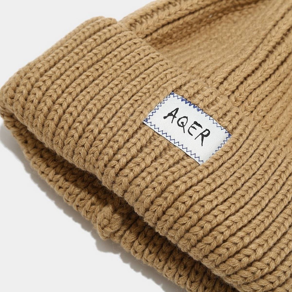 LOOSE KNITTED HAT WITH LARGE CIRCUMFERENCE_CWAH2074