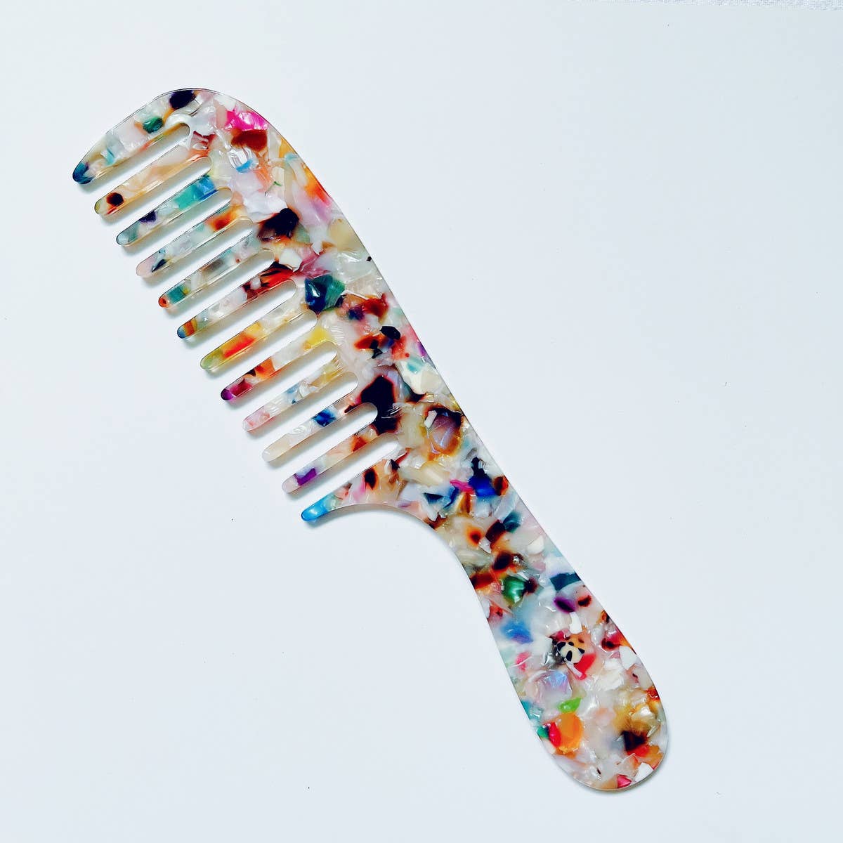 NEW STYLE VINTAGE MARBLE HAIR COMB_CWMM1092