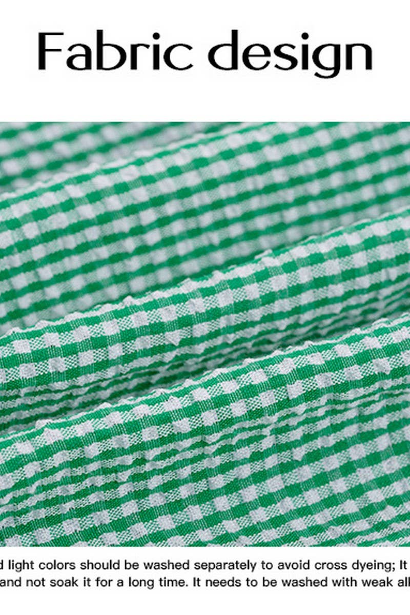 CWTSTL1419_PUFF SLEEVES ROUND NECK LOOSE LONG SLEEVES