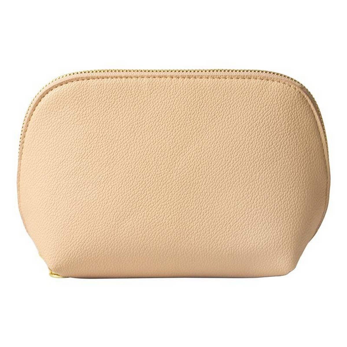 TRAVEL PORTABLE SOLID COLOR SHELL COSMETIC BAG_CWAB1098