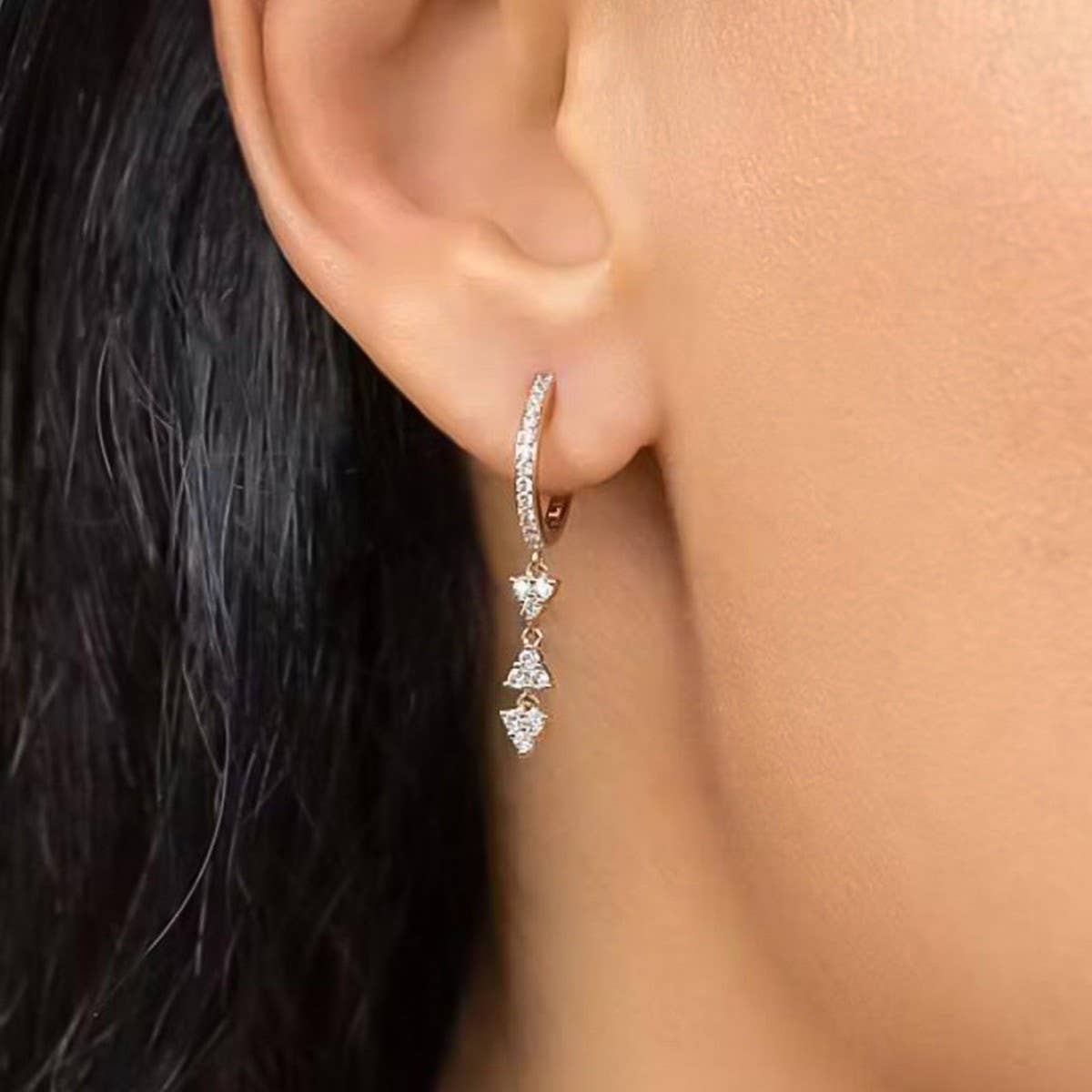 TRIANGLE-SET STYLISH GEOMETRIC PERSONALITY EARRINGS_CWAJE190