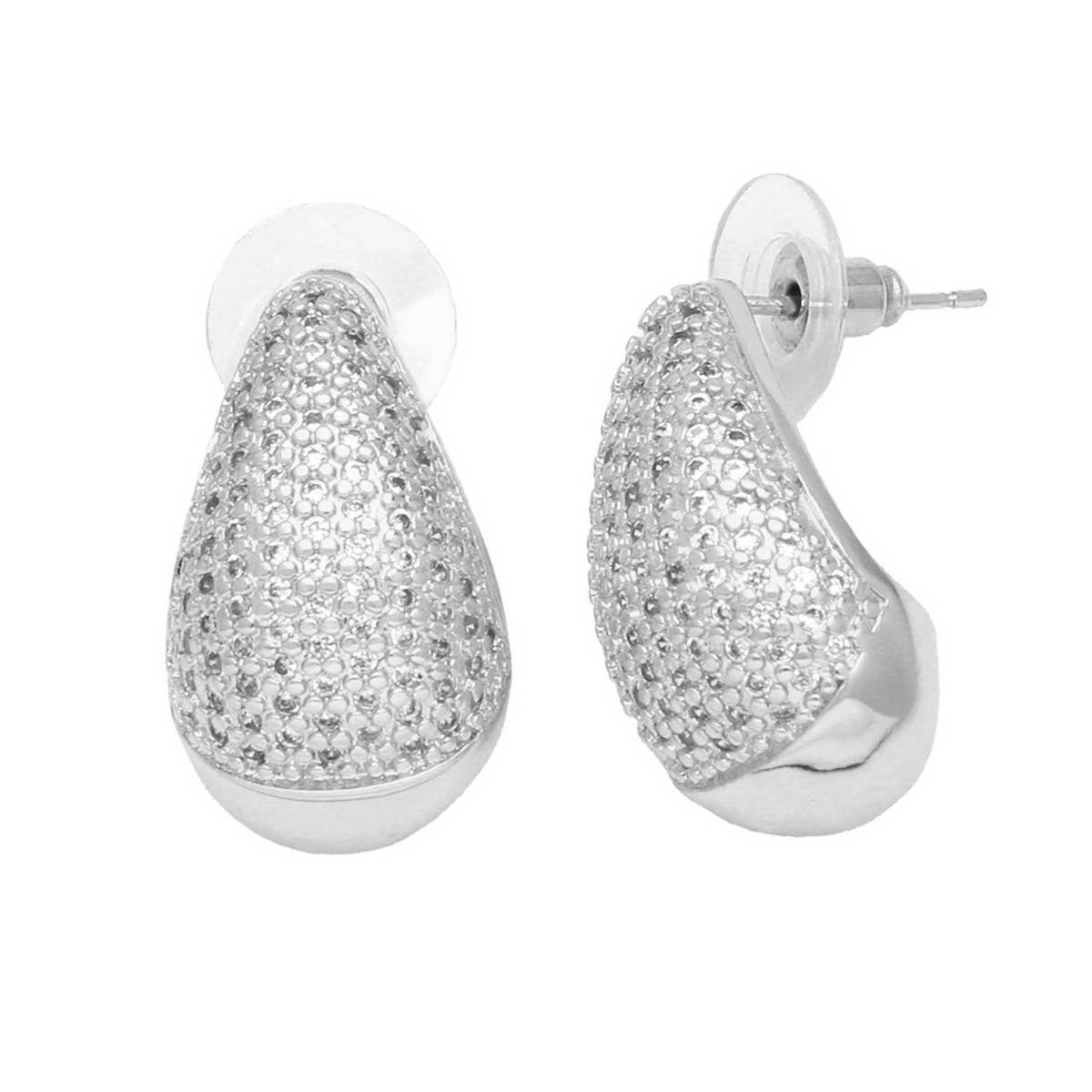 FASHIONABLE DROPLET SHAPED EARRINGS