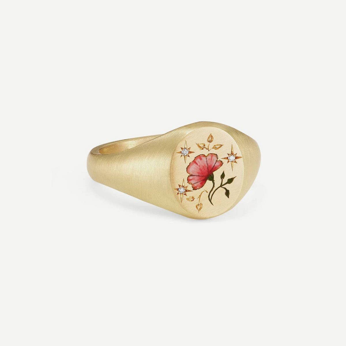 Stainless Steel Fashion Painted Rhinestone Ring_CWMM5706