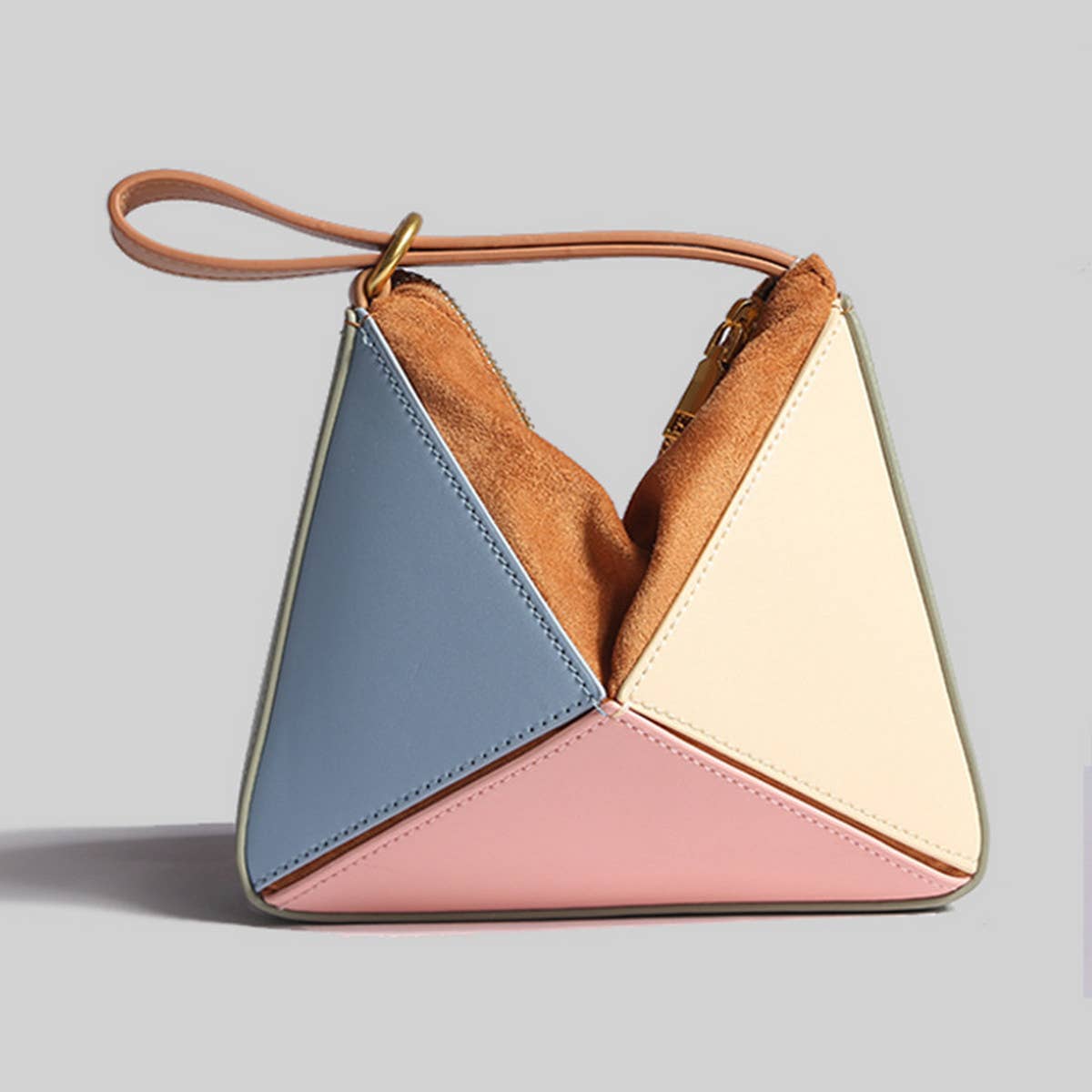 TURKISH STYLE FOLDING TRIANGLE SHOULDER BAG_CWAB1892