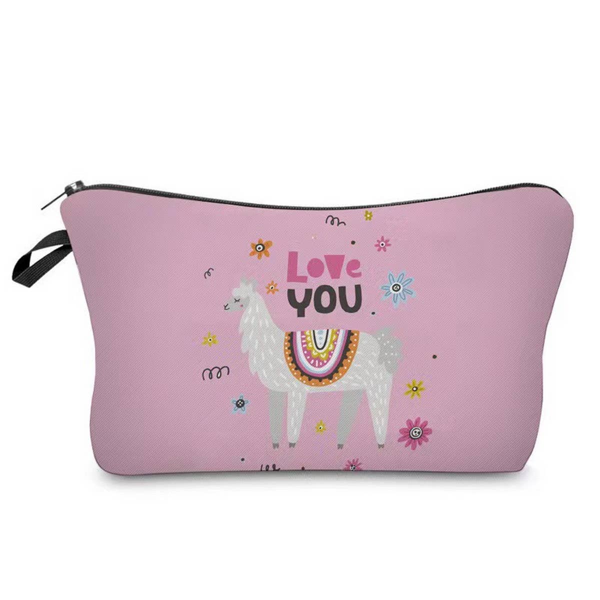 BEST-SELLING ALPACA PRINT COSMETIC BAG_CWAB2264